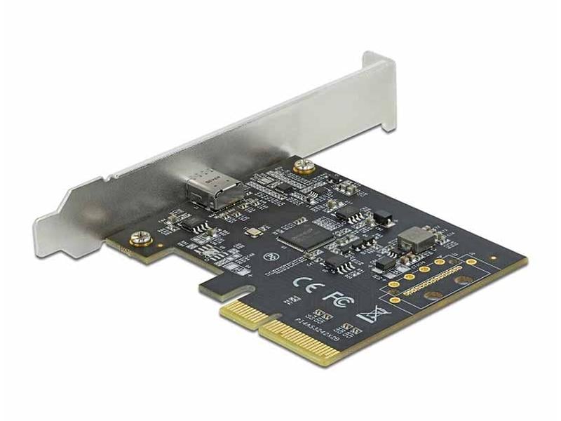 Delock PCI-Express-Karte 89036 USB-C 3.2, 20Gbs, LP 1x USB-C 3.2 20Gbs, 1x PCI Express x4 V3.0
