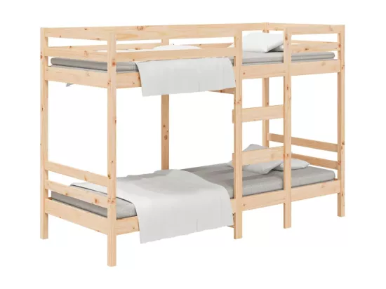 Lit superposé 75x190 cm Bois de pin massif