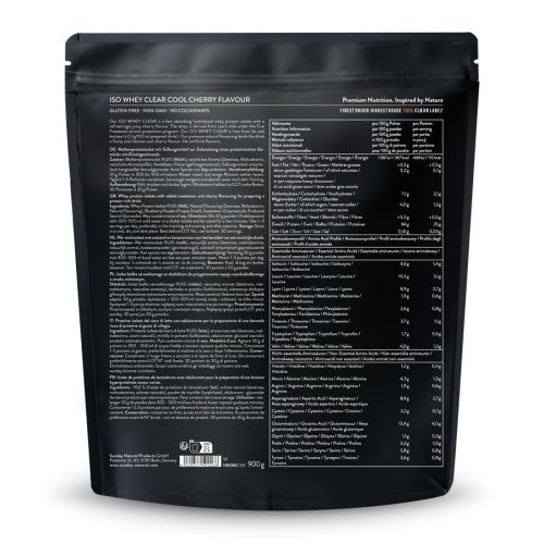 Sunday Natural Products  ISO Whey Clear Cool Cherry