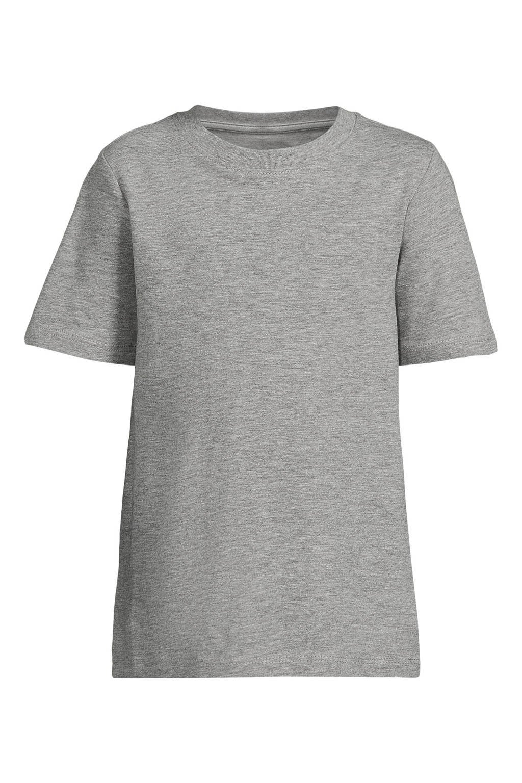 anytime T-shirt grijs melange