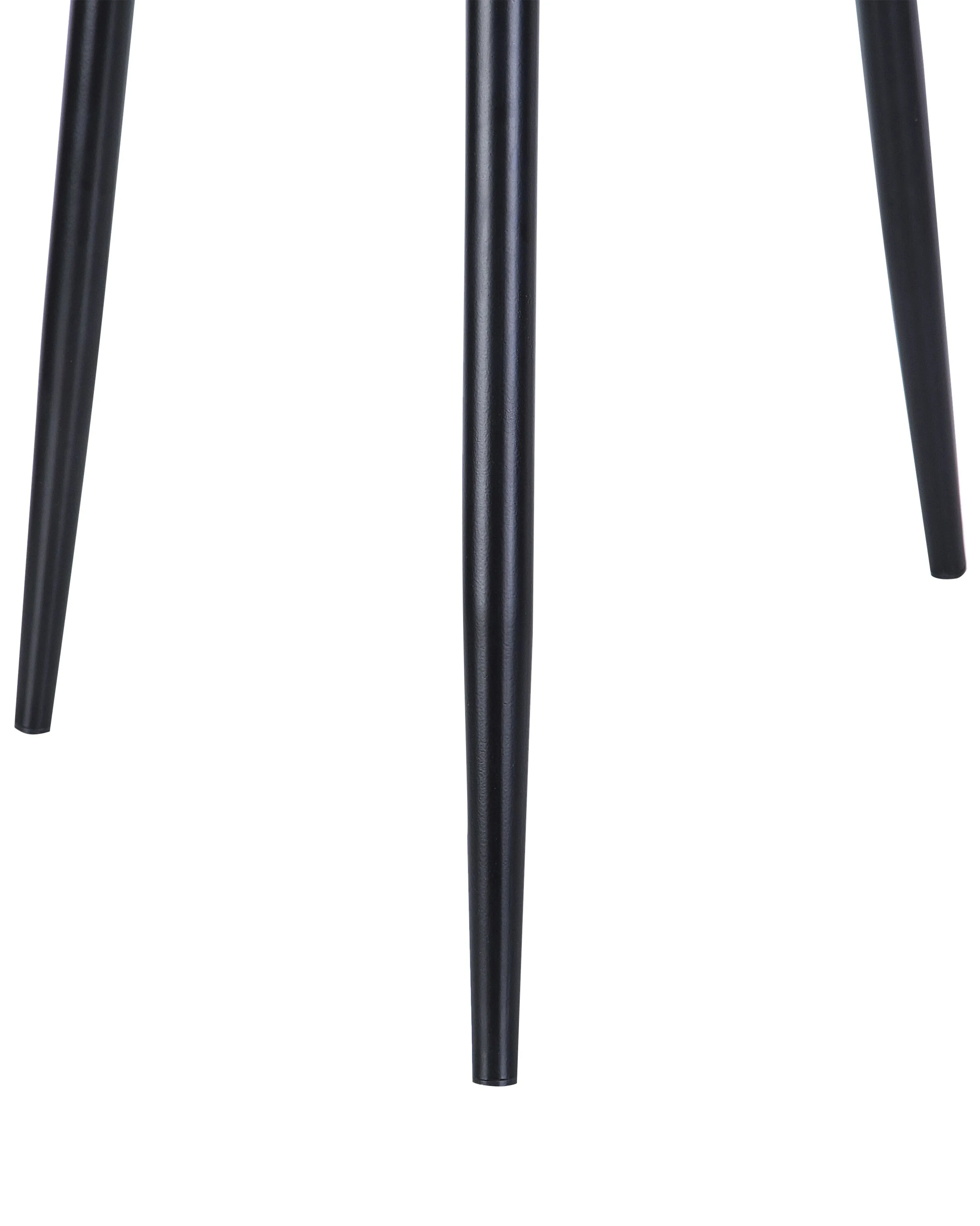 Set van 2 eetkamerstoelen MARIBEL Kunstleer Lichtgrijs