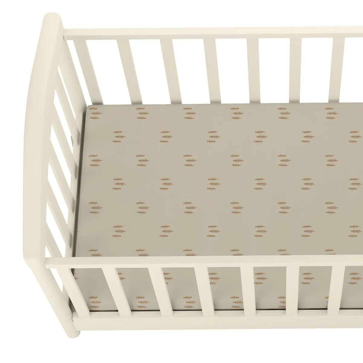 Origami Maison Drap Contour pour Lit de Bébé - Flanelle Pins