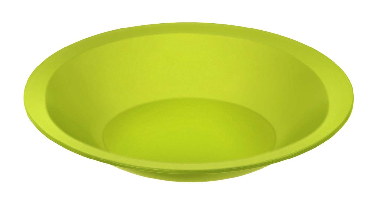 Rotho Caruba Teller tief 21 cm grün
