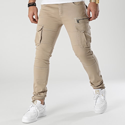 Pantalon Cargo 1749 Beige