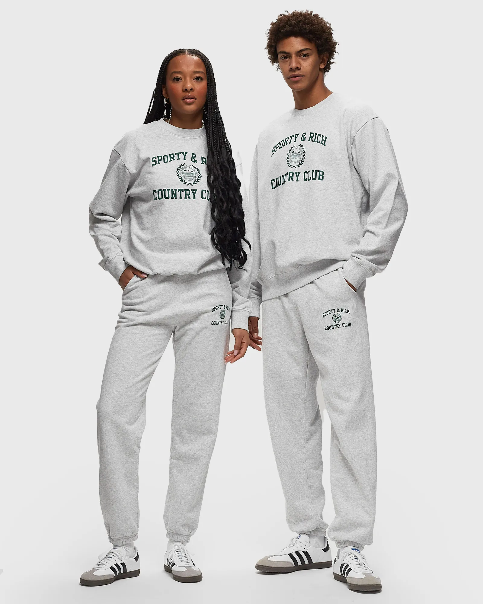 Sporty & Rich Varsity Crest Sweatpant
