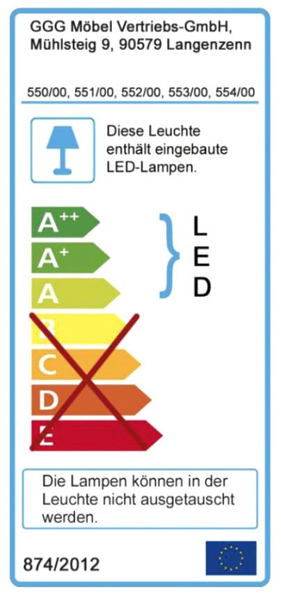 CASAVANTI Badspiegel mit LED-Beleuchtung 70 x 140 cm