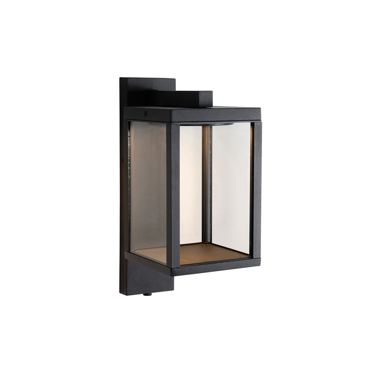 Buiten wandlantaarn zwart incl. LED en schemersensor - Ferdinand