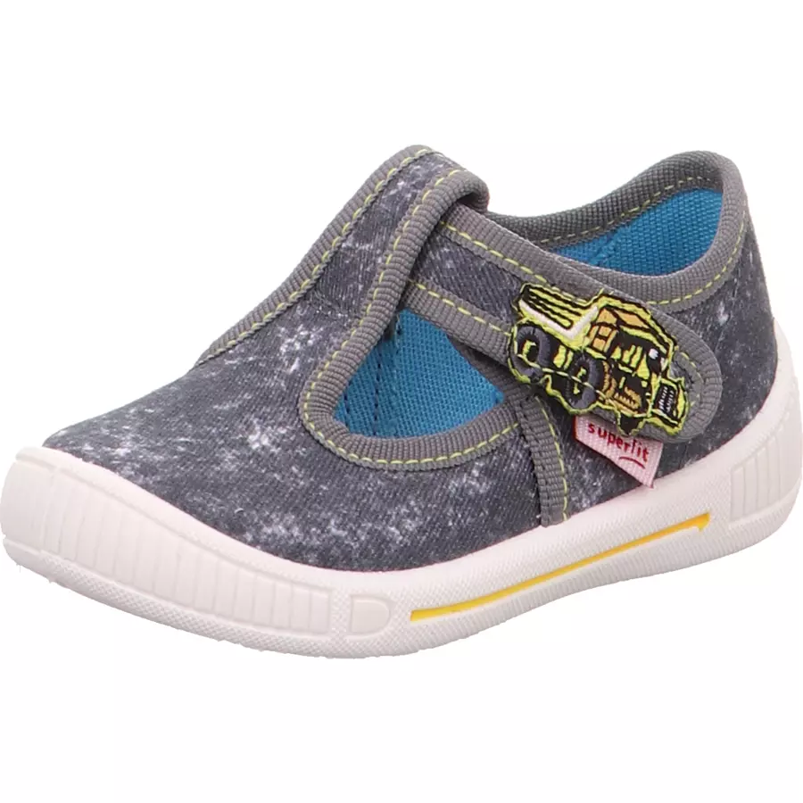 superfit Boys Hausschuh Bully grau