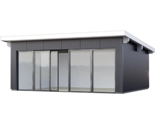 Houtskeletbouw, lessenaarsdak 300x500 cm