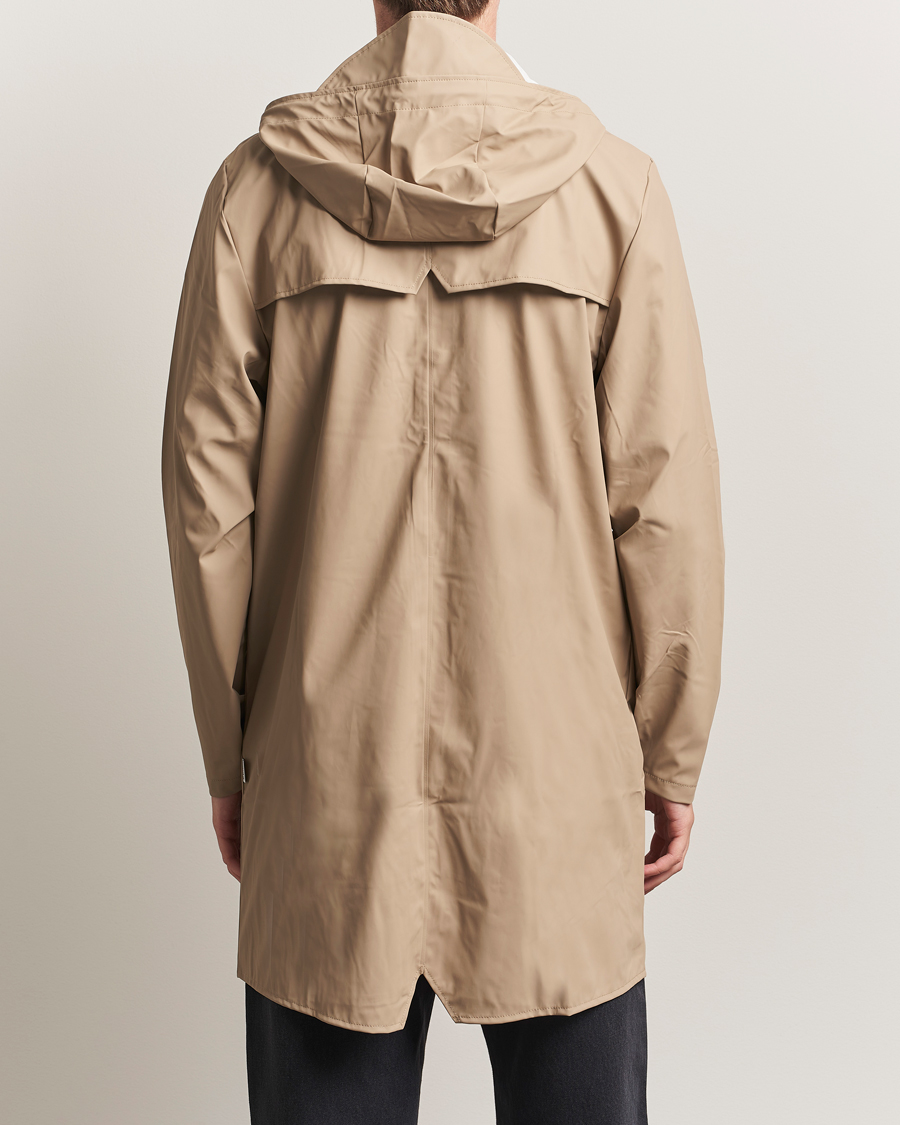 RAINS Long Jacket Beige