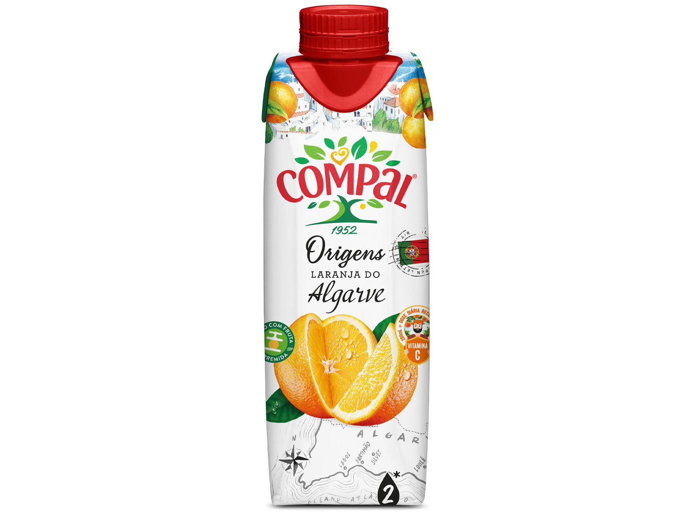 NECTAR COMPAL ORIGENS LARANJA ALGARVE 030L