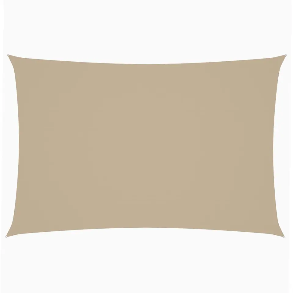 vidaXL - Zonnezeil - Beige - 2 x 4 m