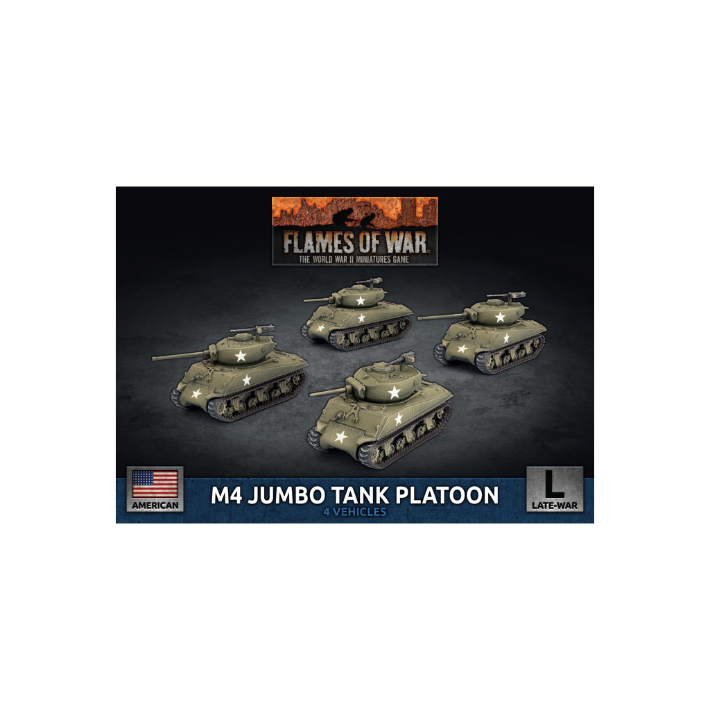 Flames of War - M4 Jumbo Platoon
