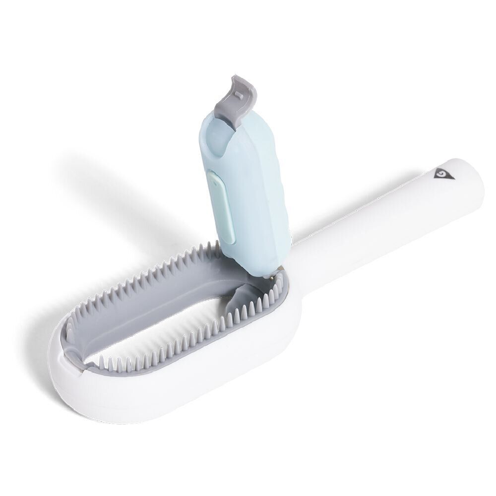 Brosse pour chien et chat toilettage et attrape-poils avec réservoir d'eau