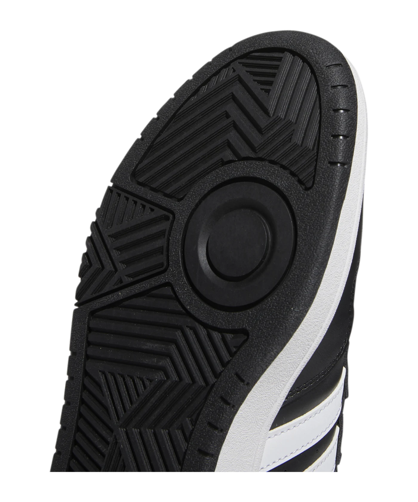 adidas Hoops 3.0 Mid Schwarz Weiss