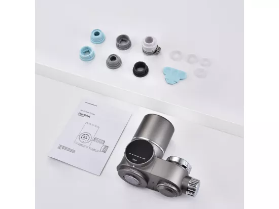 Système filtreur d'eau robinet - Filtre le chlore, les sédiments, l'oxyde, les nitrates, les pesticides. Filtre sur robinet,Convient aux robinets
