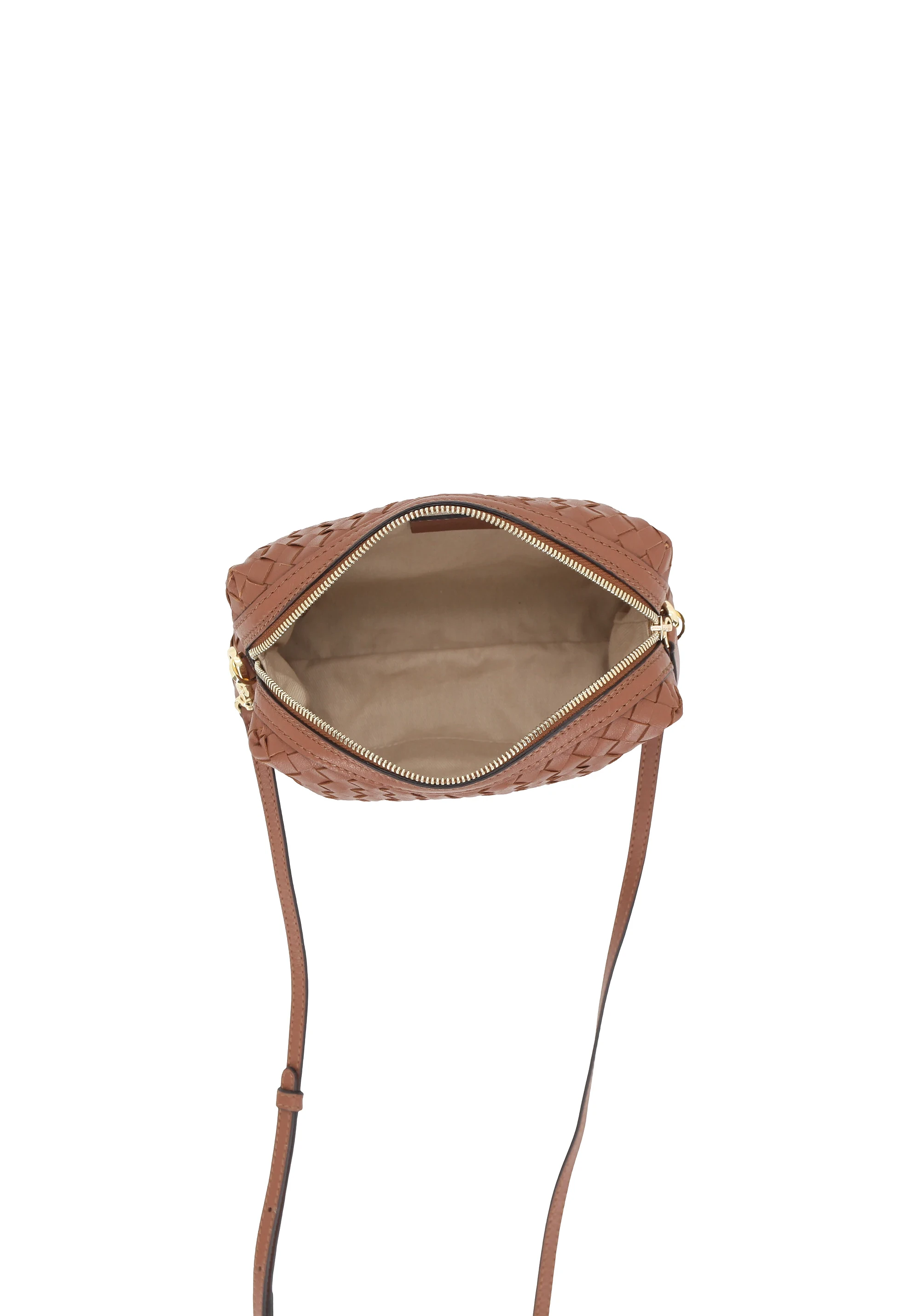 Cross body bag KAIA Leather Piuma weaving Standard