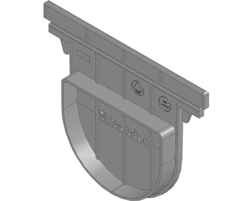Hauraton Recyfix PRO 100 eindwand gesloten type 01 van PP DN/OD 100 160 mm x 151 mm