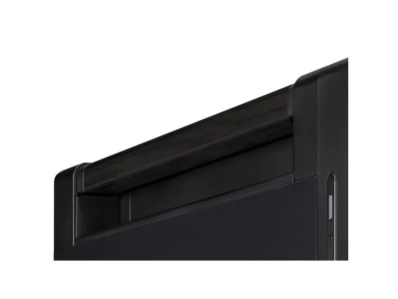 ASUS ProArt PA602 - Wood Edition - mid tower - udvidet ATX - ingen strømforsyning - sort - USB/Lyd