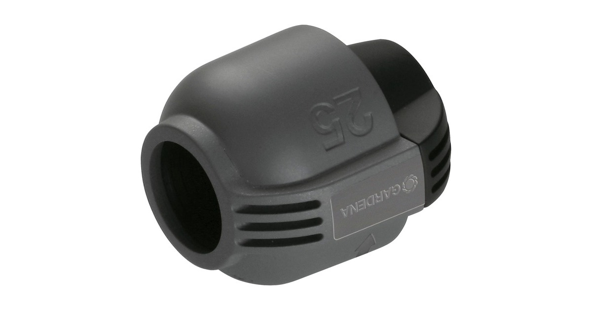 GARDENAEindstuk 25 mm sluiting  (Grijs, 2778-20)