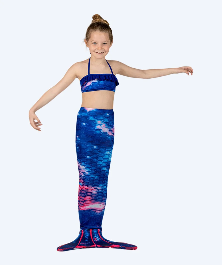 Watery havfrue bikini top til piger - Milky Way