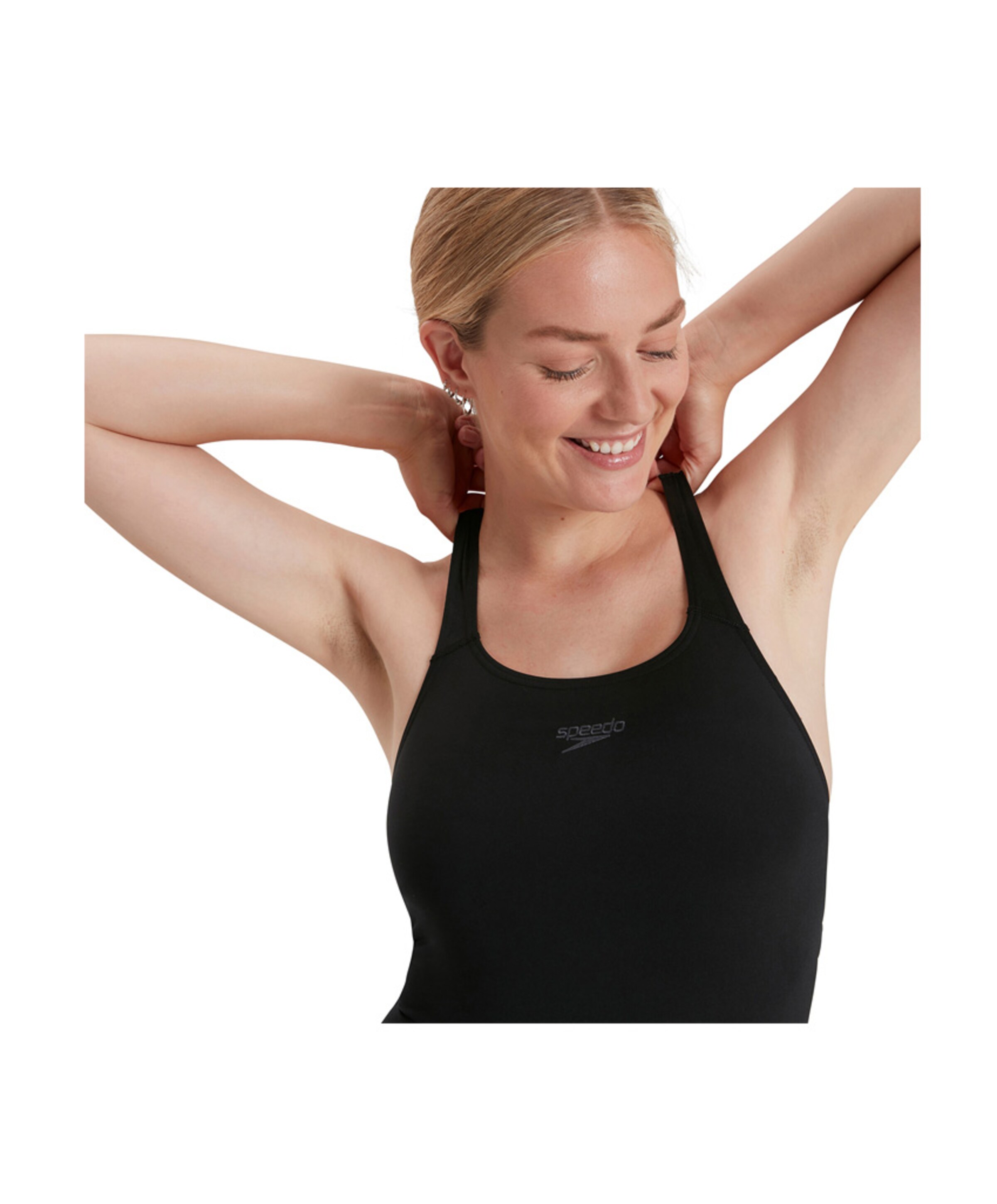 Speedo Dames badpak zwart