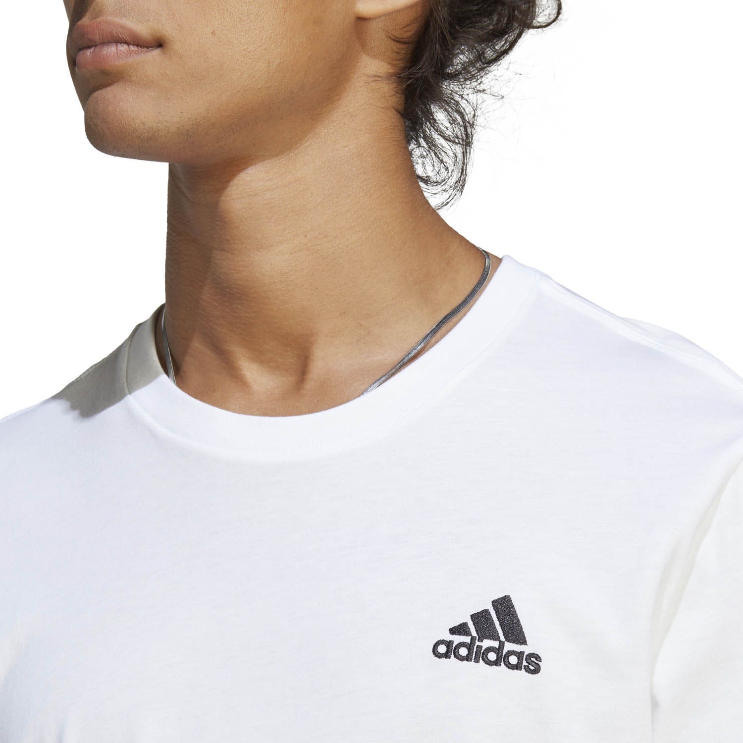 adidas  Essentials Single Jersey Geborduurd Small Logo T-shirt