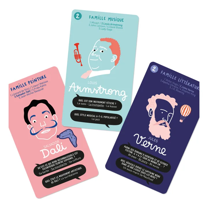 Minus Editions Jeu de 7 familles - Super artistes
