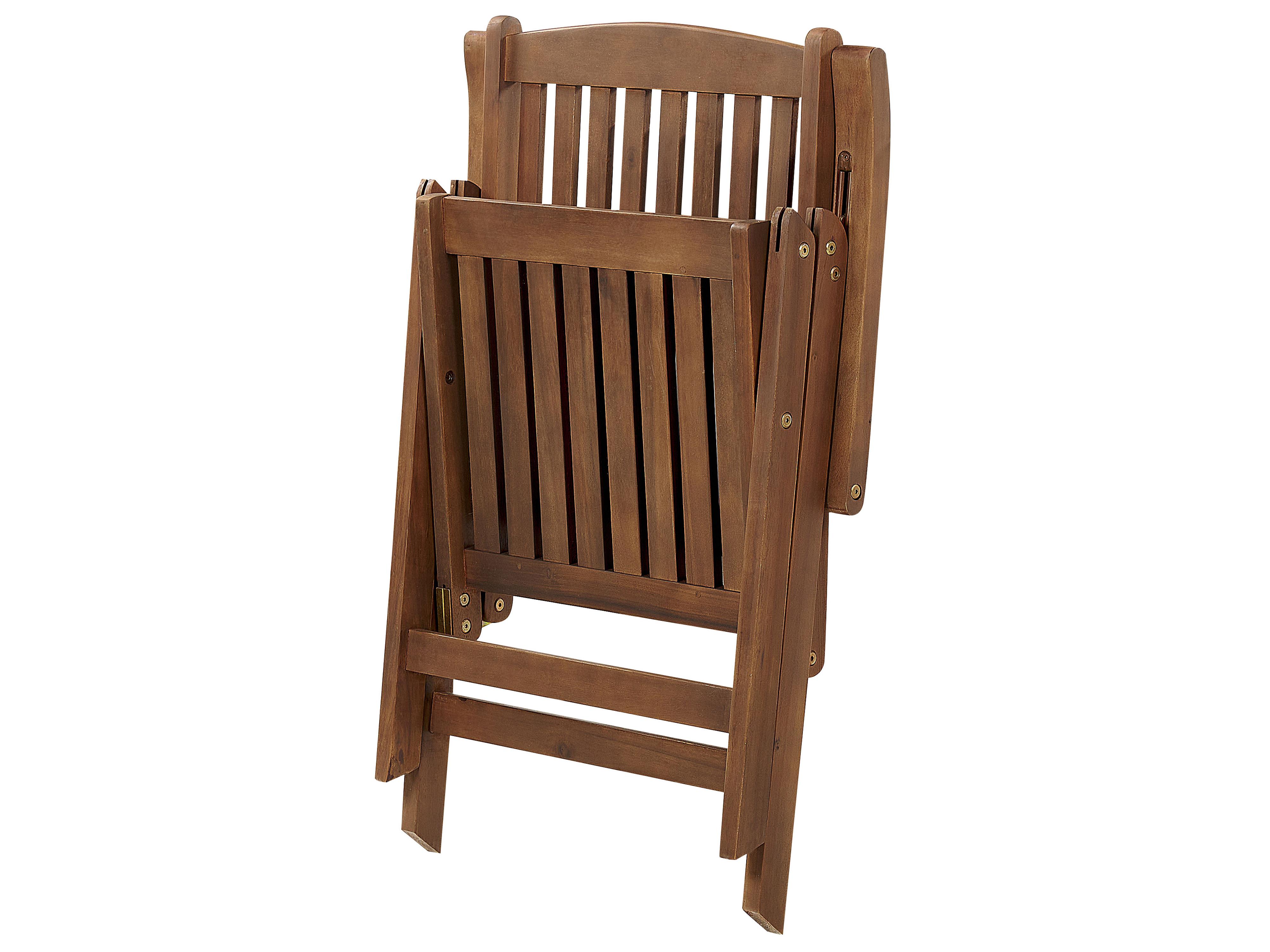 Tuinset 6-zits AMANTEA met kussens Acaciahout Gebroken wit