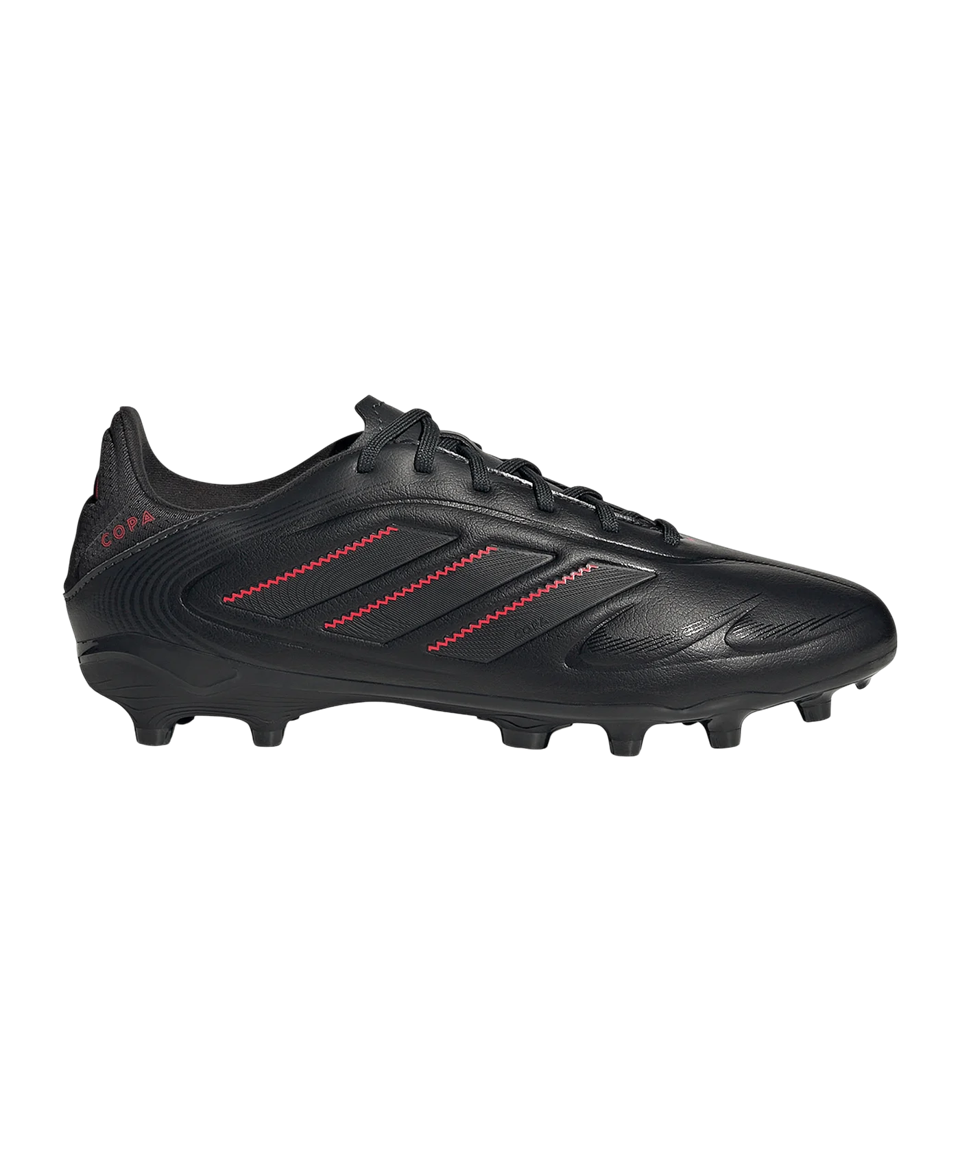 adidas COPA Pure III League FG Stealth Victory Kids Schwarz