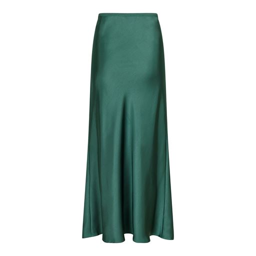 Neo Noir Vicky Heavy Sateen Nederdel, Forrest Green, 34