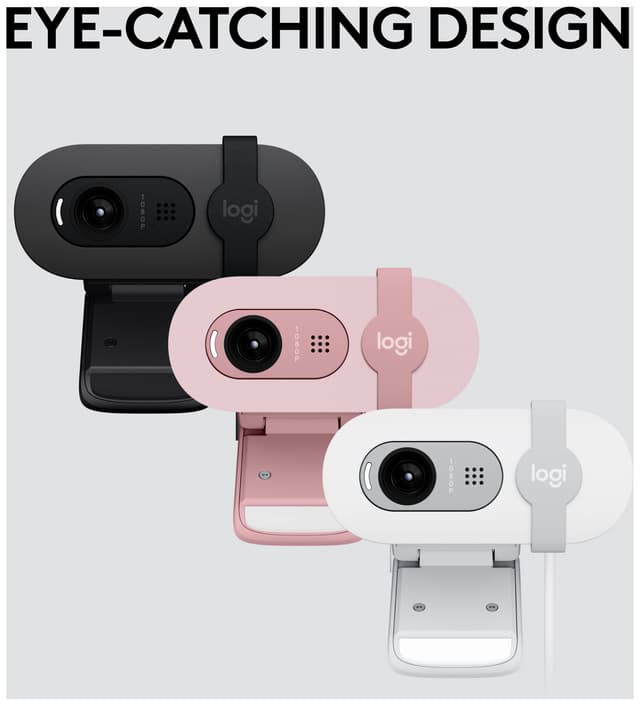 Logitech Brio 100 FullHD webkamera (rosa)