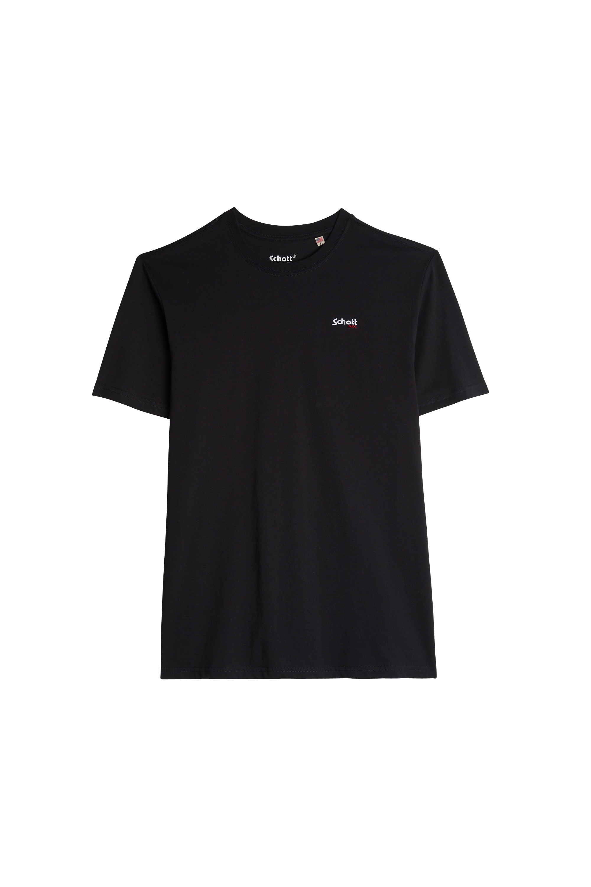 SCHOTT T-shirt TSLOGOCASUAL Noir