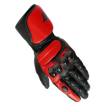 Gants Dainese IMPETO - COLOR - Noir / Rouge