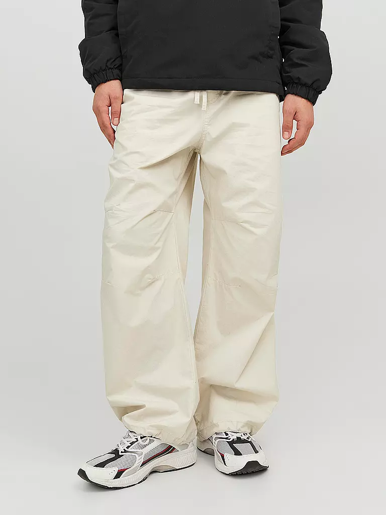 JACK & JONES Jogginghose JPSTPARACHUTE JJPANT beige