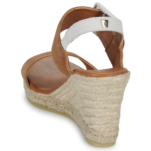 JB Martin - 1IRINA - CHEVRE VELOURS CAMEL / CRAIE