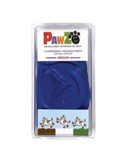 Pawz Rubber Dog Boots - Hondenschoen - Blauw Medium