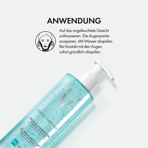 Vichy Pureté Thermale Reinigungsgel Gel (neu) Disp 400 ml