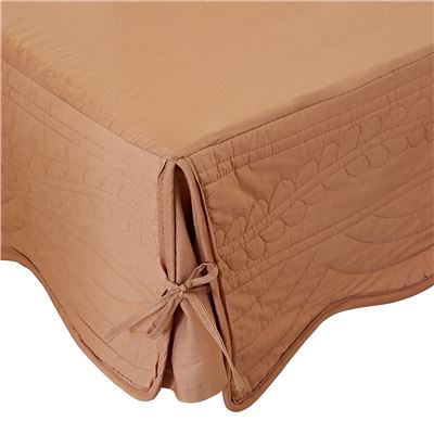 Housse cache-sommier en BOUTIS - BECQUET CRÉATION