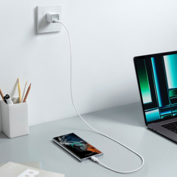 Anker 322 USB-C naar USB-C kabel snelladen 1 m wit