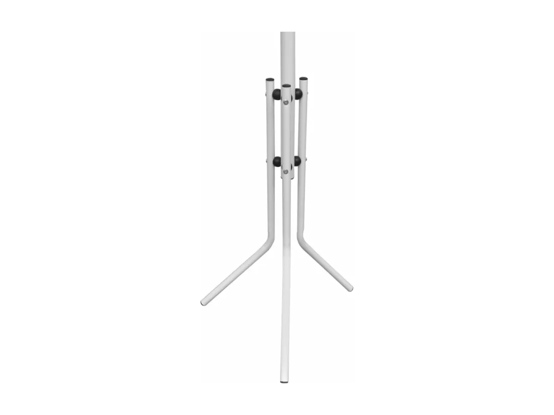Portemanteau sur pied métal blanc