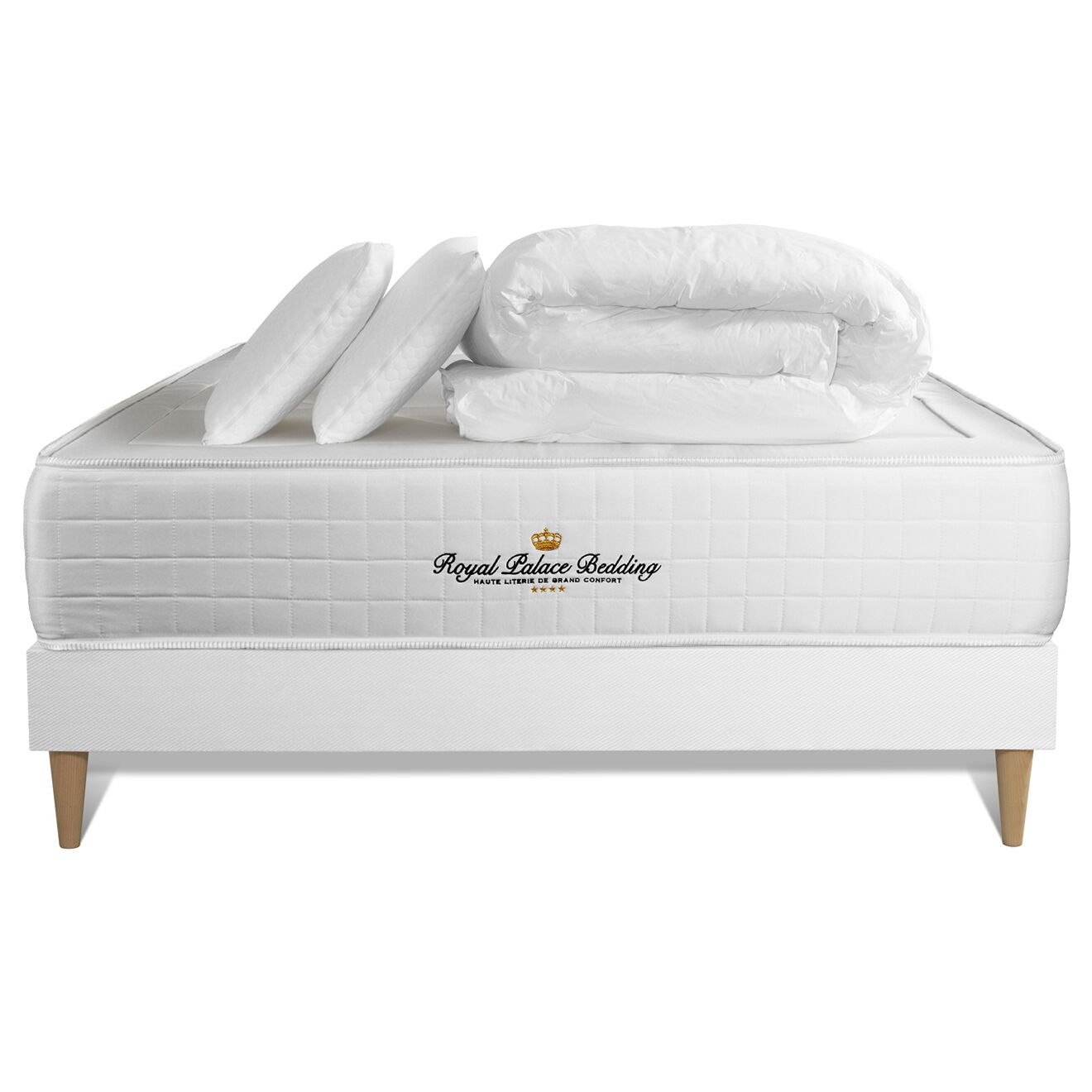 Royal Palace Bedding Pack dodo 5 pièces Windsor blanc - 180x200 cm
