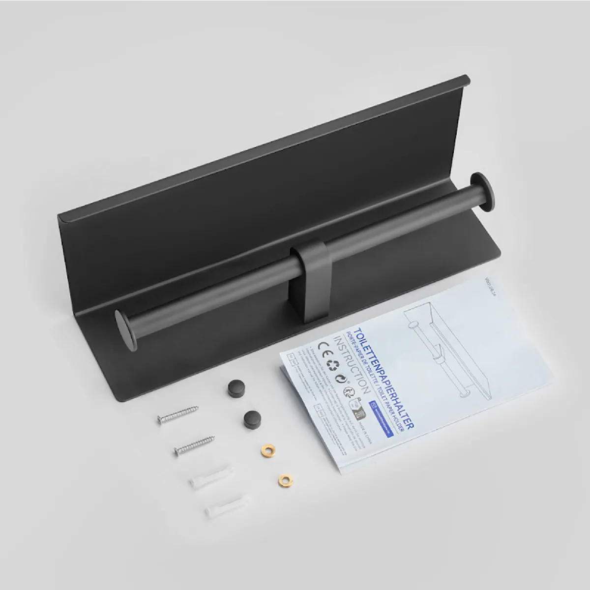 Auralum MAX AURALUM-MAX Porte-rouleau de papier WC