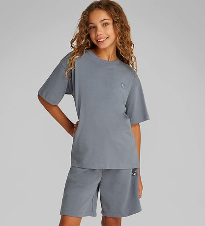 Calvin Klein Set - Shorts/T-Shirt - Grisaille Grey