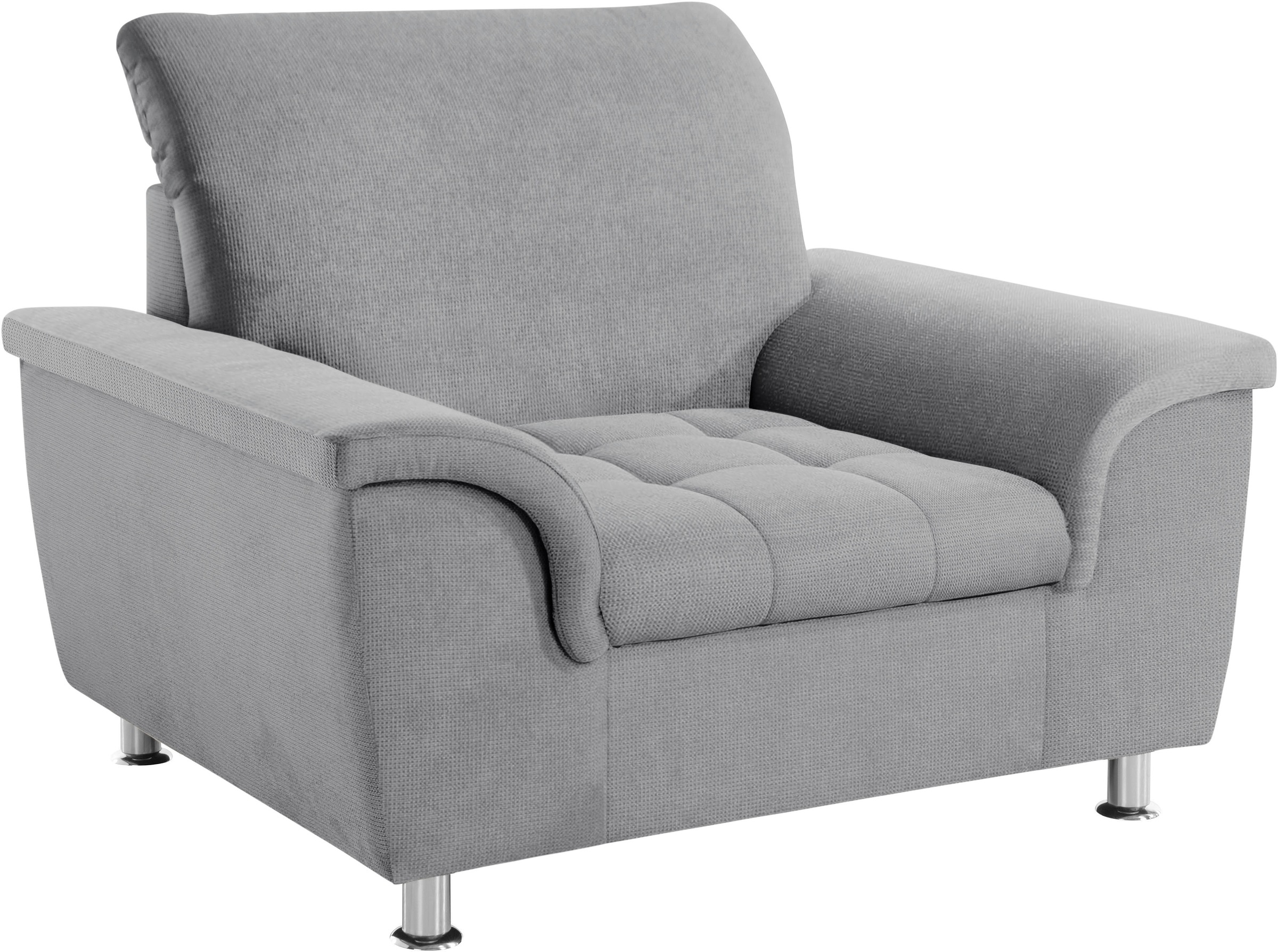 DOMO collection Sessel »Franzi, zeitlos und elegant, moderne Sitzheftung« wahlweise mit Kopfteilverstellung