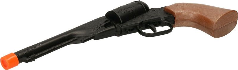 Cowboy Speelgoed Revolver/Pistool Metaal 8-schots Plaffertjes