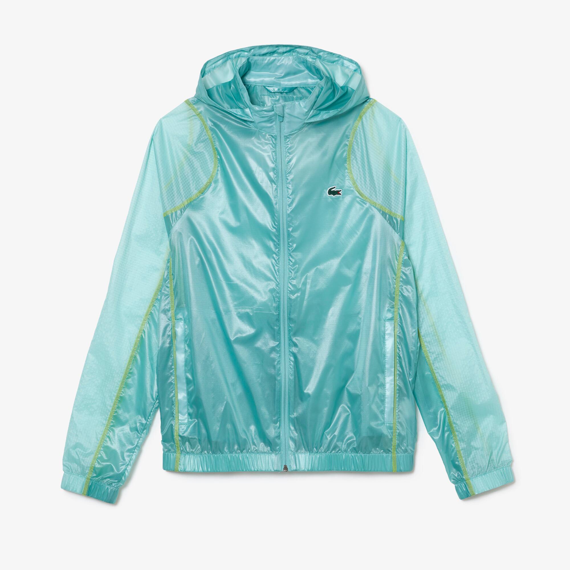 Coupe-vent imperméable à capuche homme Lacoste Sport Manteaux & Vestes - Vert - Lacoste - Homme