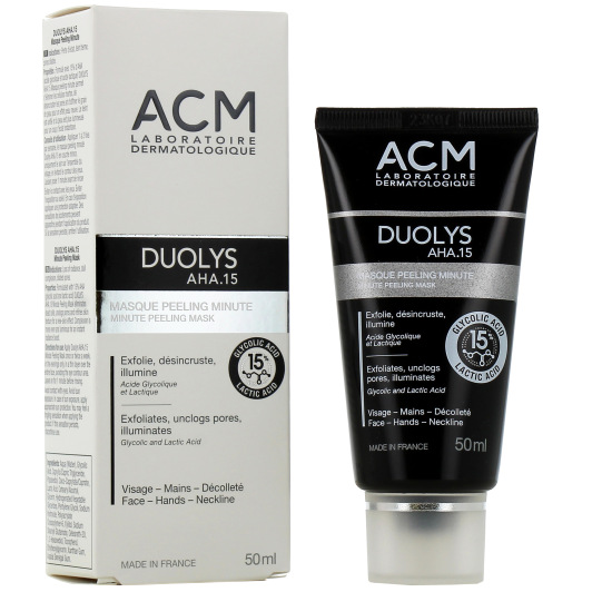 ACM Masque peeling minute Duolys 15% AHA - Soin exfoliant fort