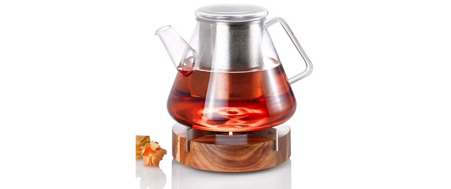 Teekanne Orient 1.5 l, TransparentHochwertige Teekanne aus hitzebeständigem Borosilikatglas