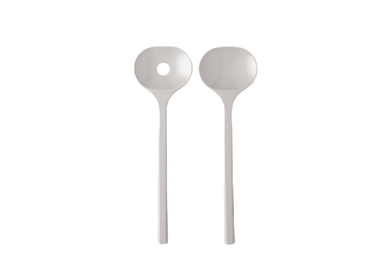 SALADEBESTEK BLOOM 2-DELIG - PEBBLE WHITE